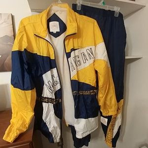 Active Wear Warm up Suit blue/yellow